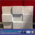 good quality polyester fiber acoustic board 3d decorative panel